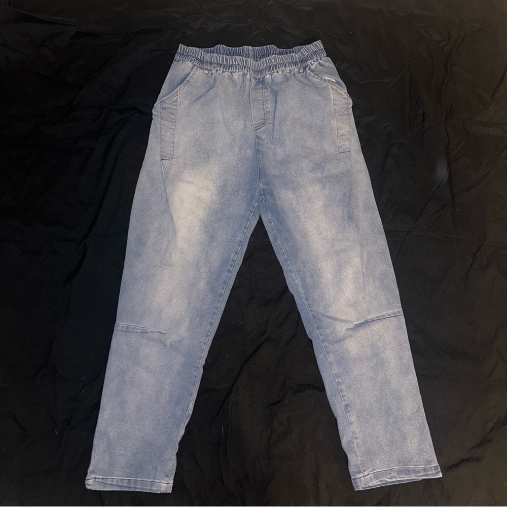 Kidoriman Oleno Men's Blue Denim Pants w/ belt included